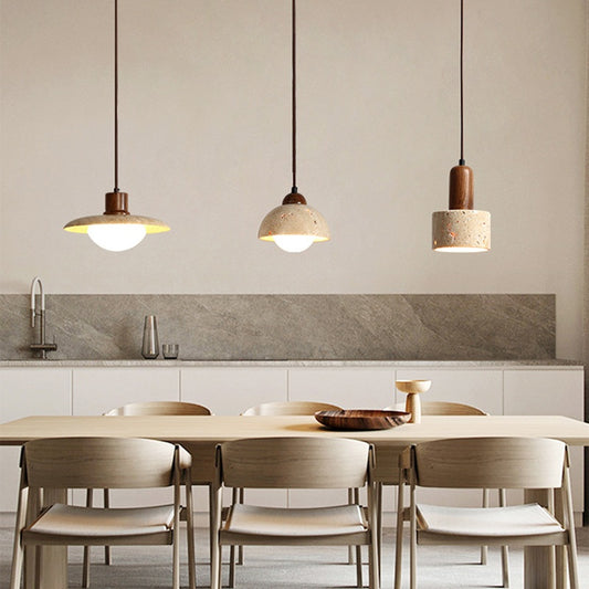 Travatine Wood Pendant