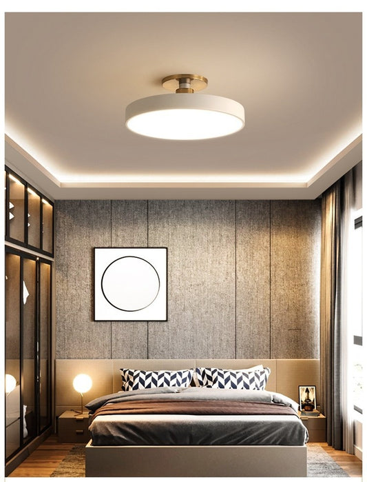 Dome Modern Minimalist Ring Ceiling Lamp