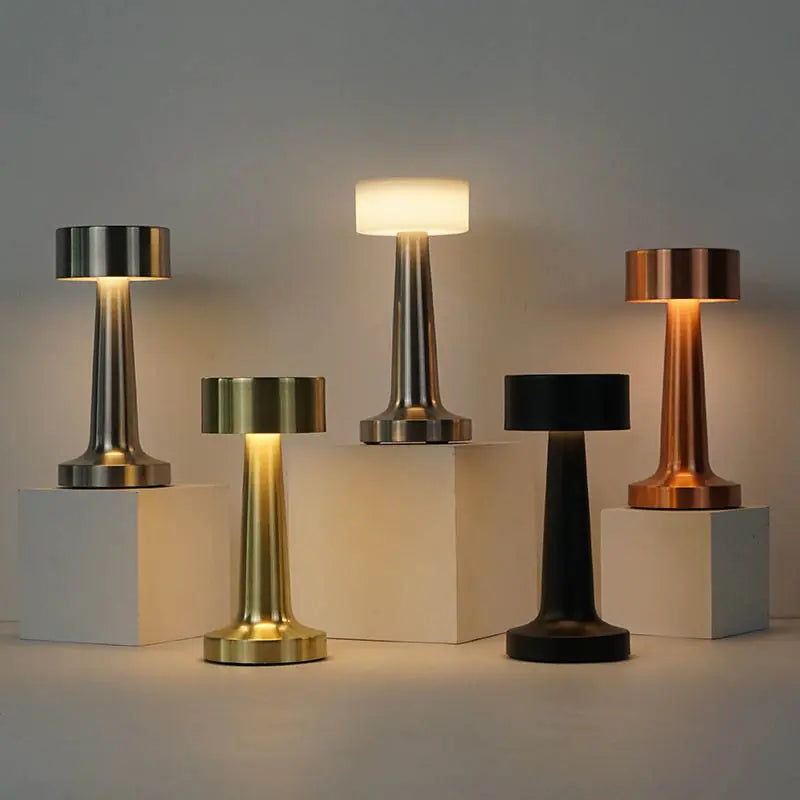 Table Lamp Modern Style Rechargeable Wireless Touch Sensor