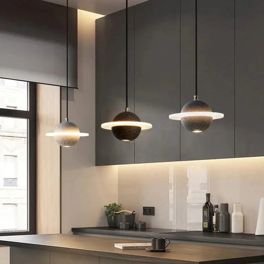 Saturn Single Pendant Light