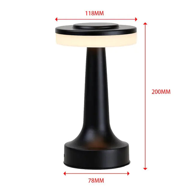 Table Lamp Modern Style Rechargeable Wireless Touch Sensor