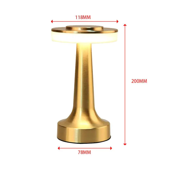Table Lamp Modern Style Rechargeable Wireless Touch Sensor