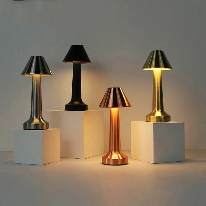Table Lamp Modern Style Rechargeable Wireless Touch Sensor
