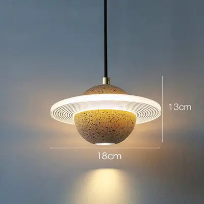 Saturn Single Pendant Light