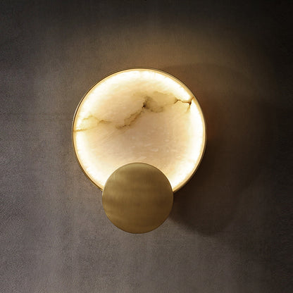 Opulent Marble Gold  Wall Lamp