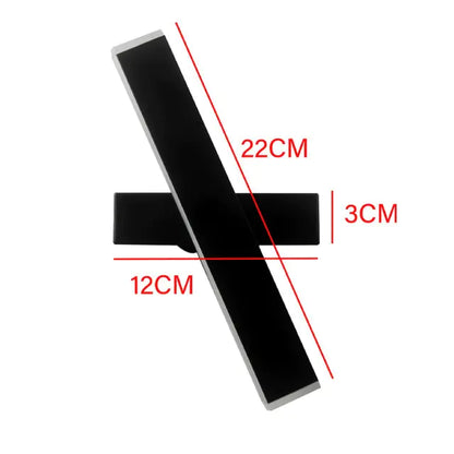 Wooden LED Wall Lamp Modern