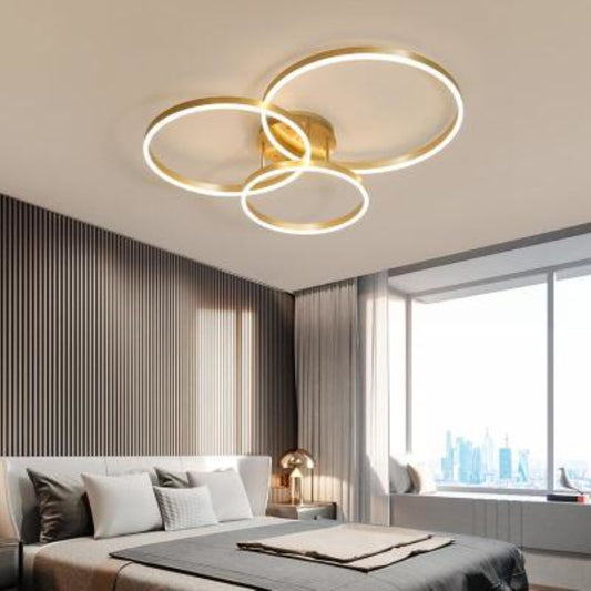 Brushed Gold Ceiling Light