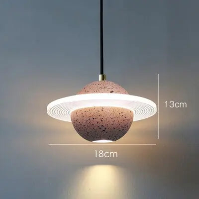 Saturn Single Pendant Light