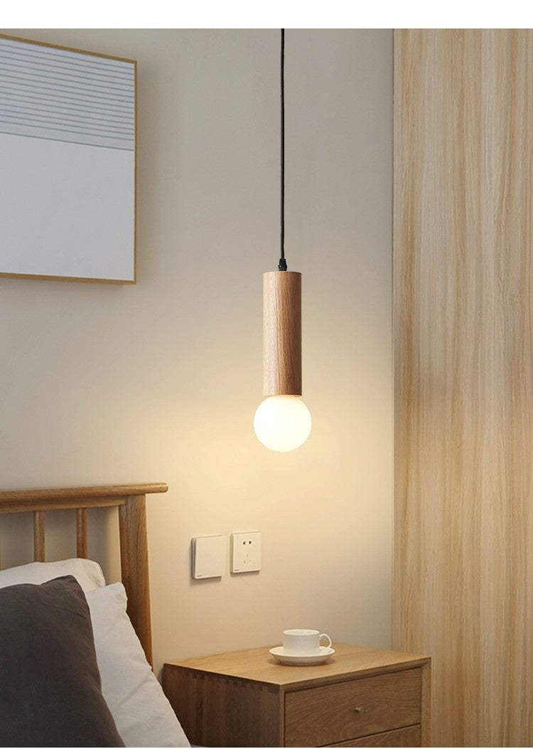Cedar Simple Modern Ball Pendant