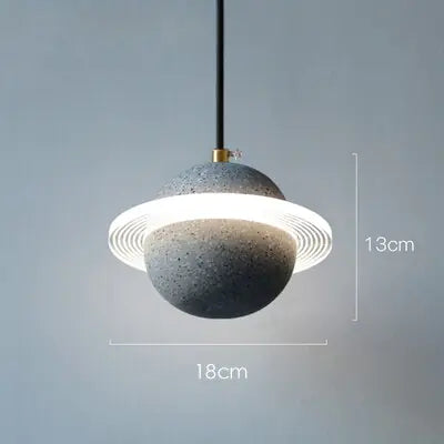 Saturn Single Pendant Light