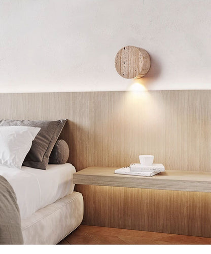 Travertine Stone Wall Light