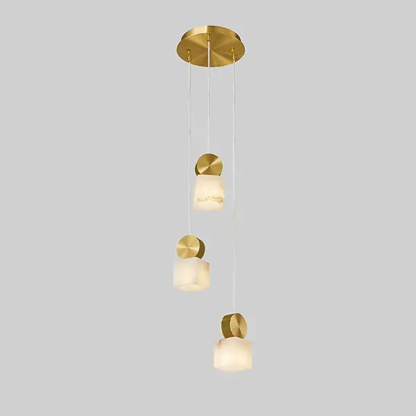 Nordic Marble Square Pendant Light
