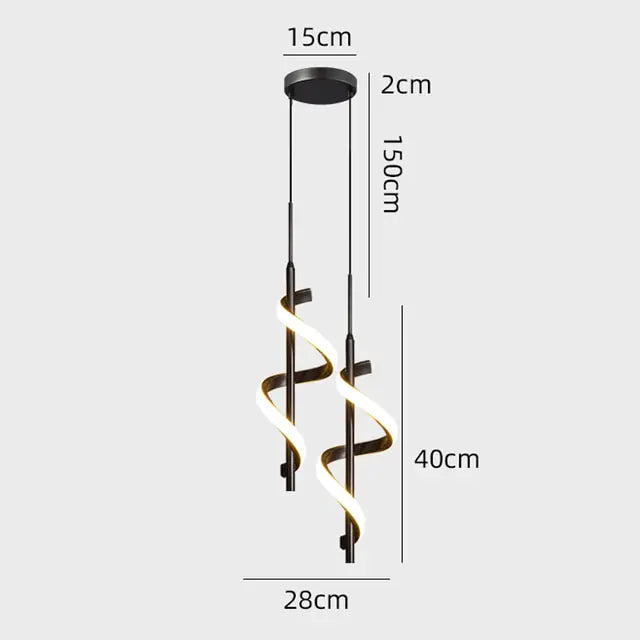 Rhythmic LED Pendant  Lighting