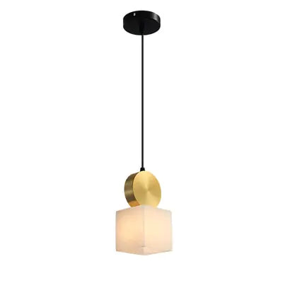 Nordic Marble Square Pendant Light