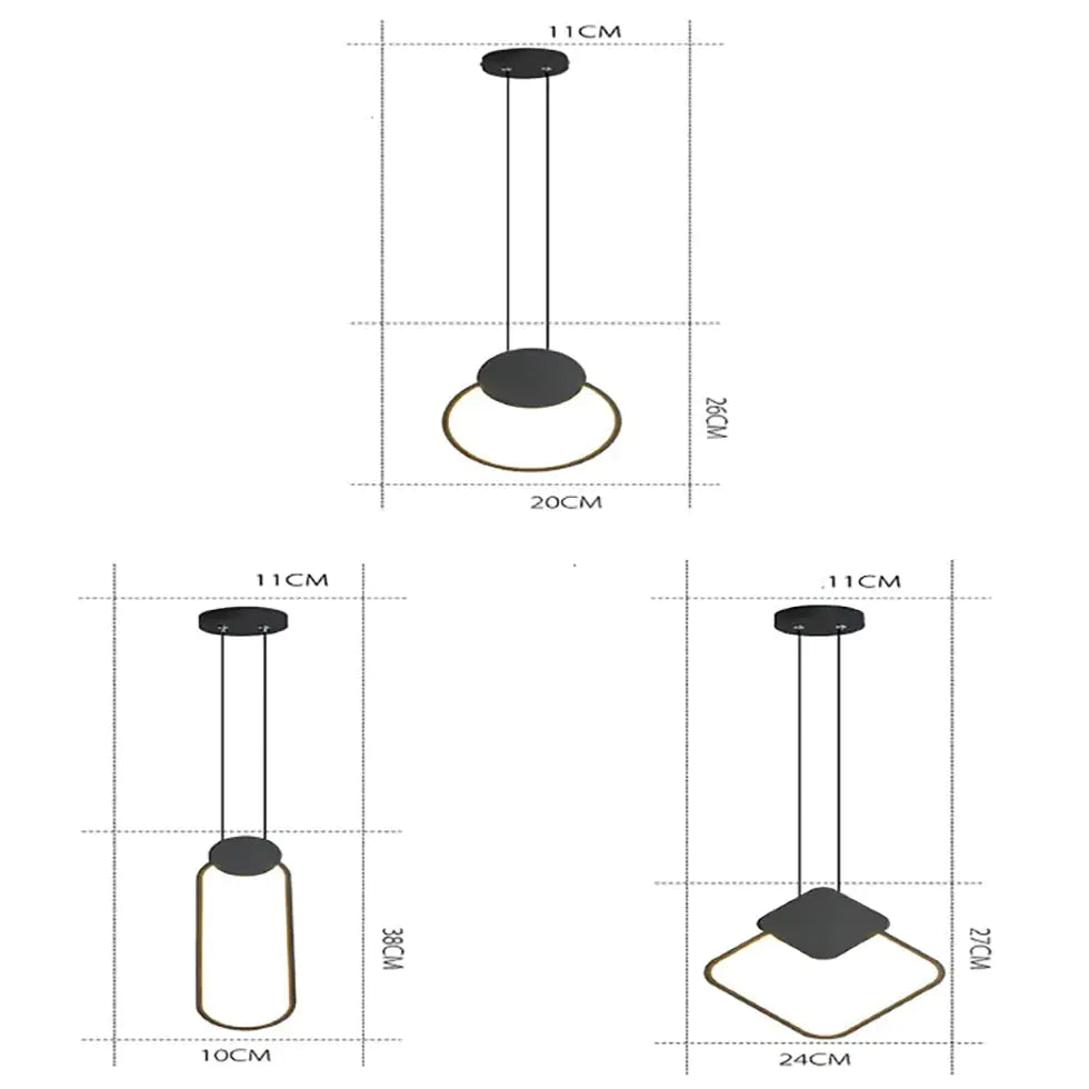 Minimalistic Nordic Pendant Light