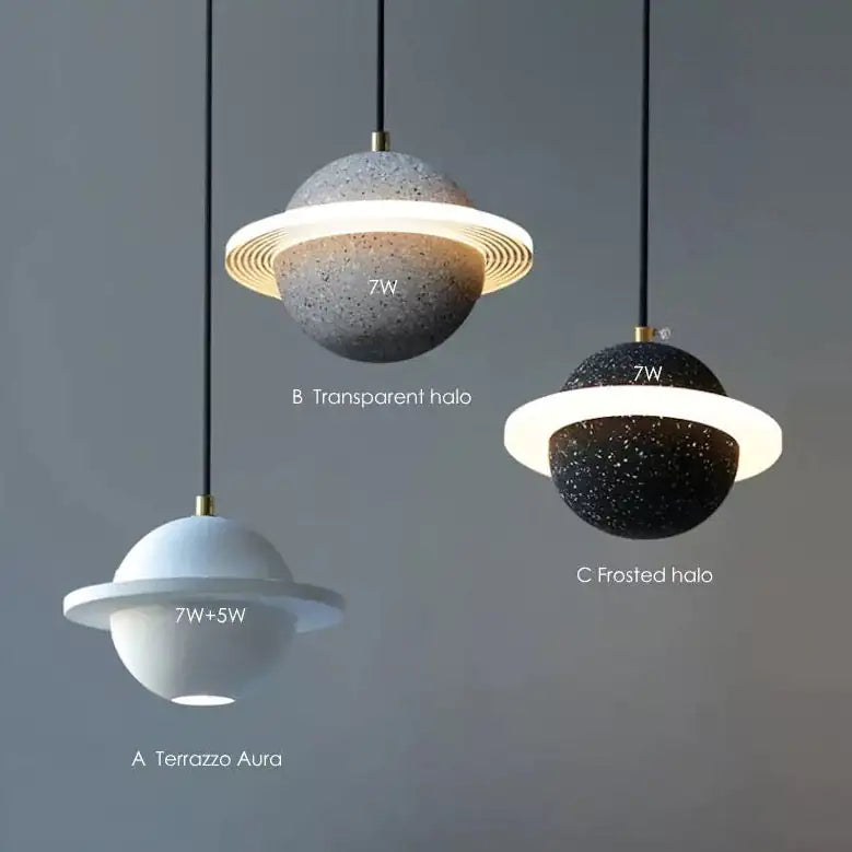 Saturn Single Pendant Light