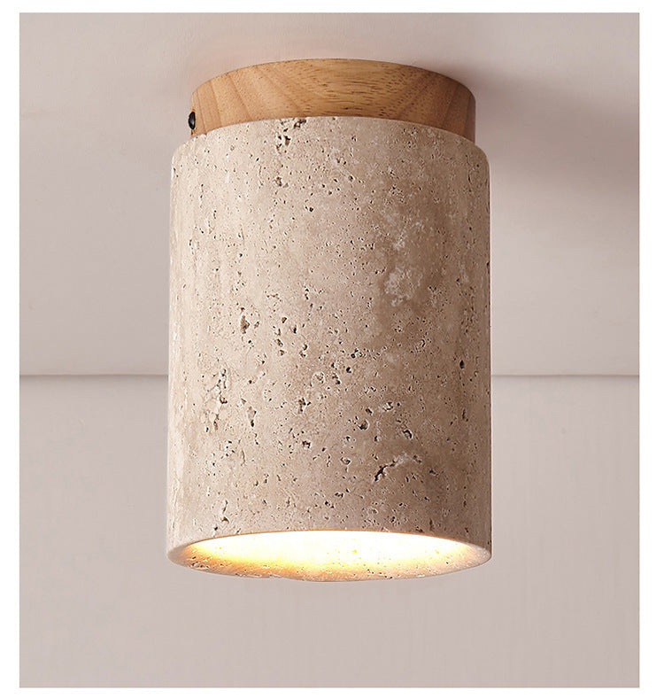Stone  Ceiling Light