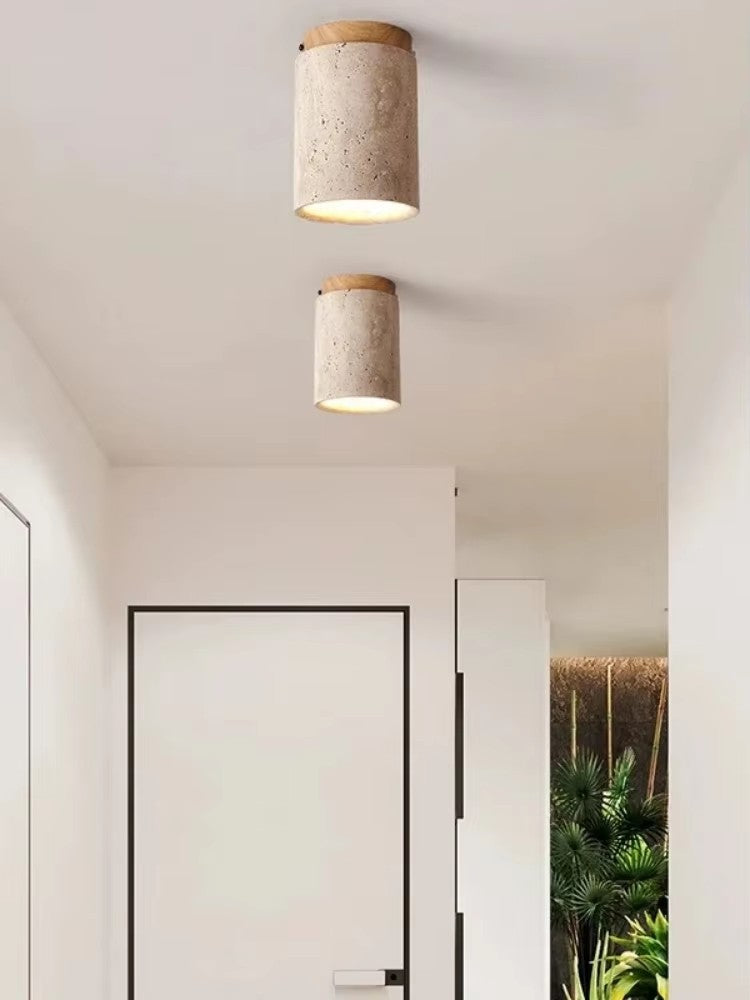 Stone  Ceiling Light