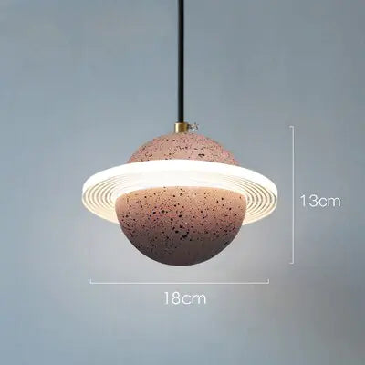 Saturn Single Pendant Light