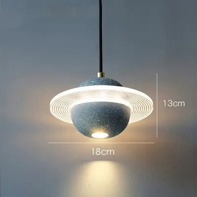 Saturn Single Pendant Light