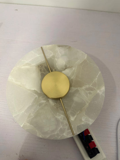 Luma Alabaster Marble Wall Sconce