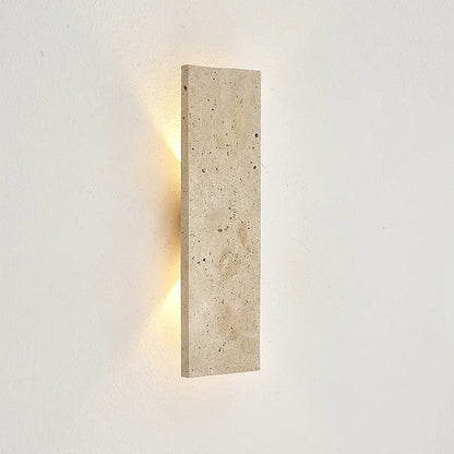 Natural Stone Interior Exterior Led Wall Light