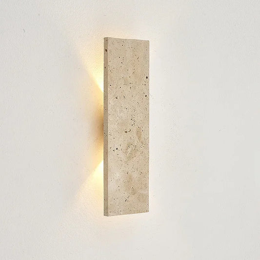 Natural Stone Interior Exterior Led Wall Light
