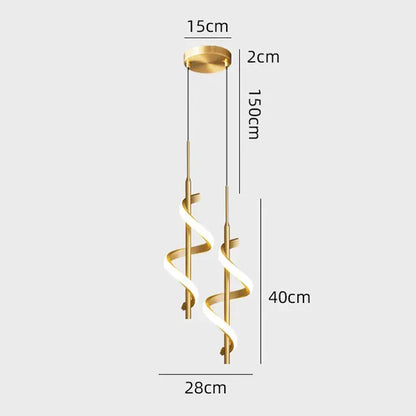 Rhythmic LED Pendant  Lighting