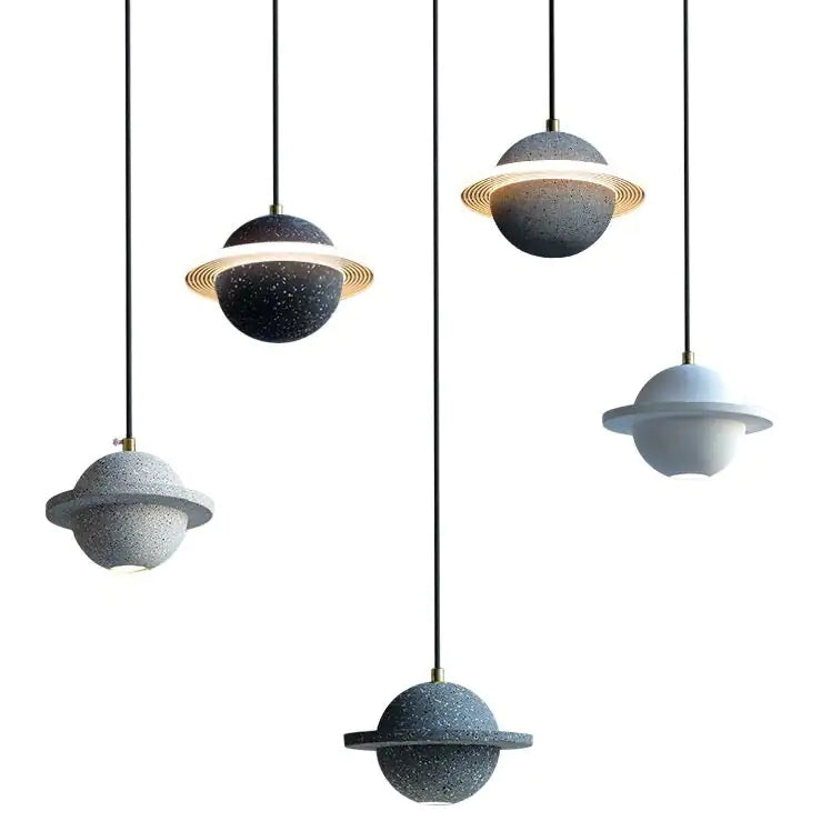 Saturn Single Pendant Light