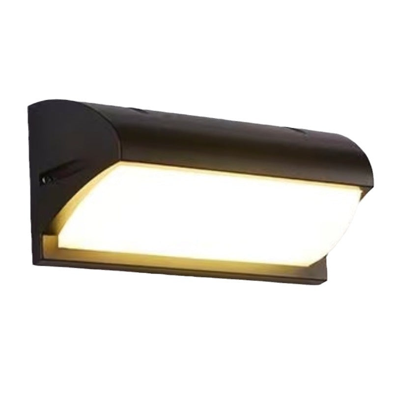 Exterior Pillar Black Led Waterproof Outdoor Light
