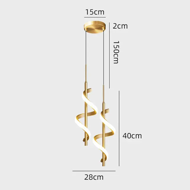 Rhythmic LED Pendant  Lighting