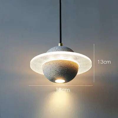 Saturn Single Pendant Light