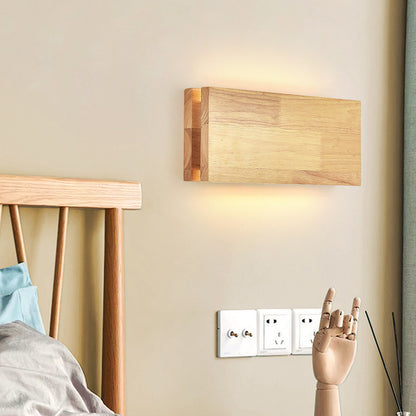 Nordic Wood Wall Lamp