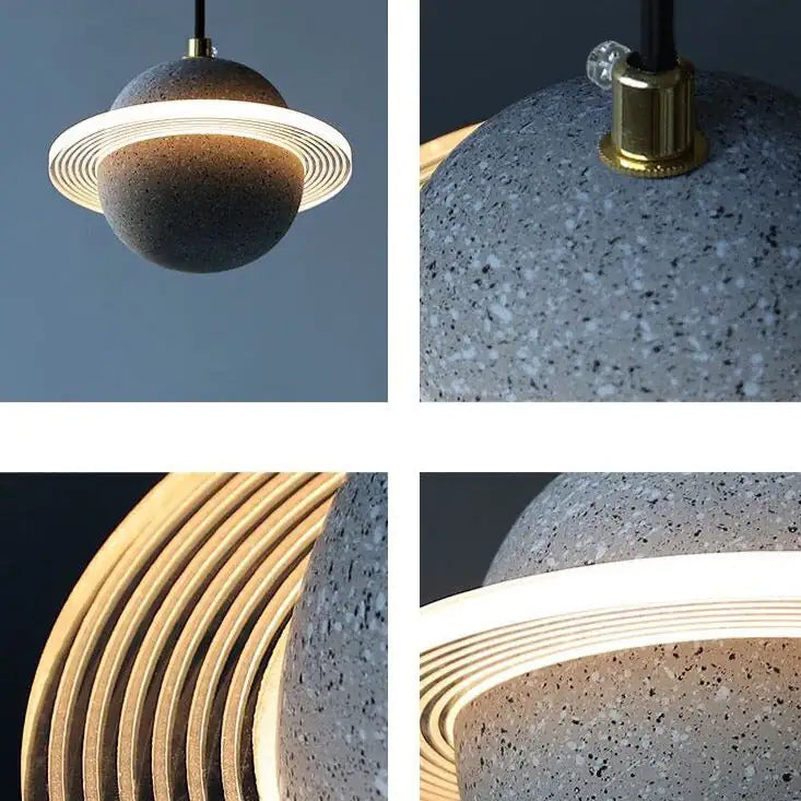 Saturn Single Pendant Light