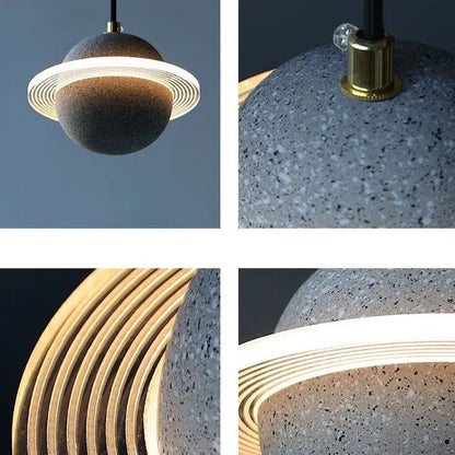 Saturn Single Pendant Light