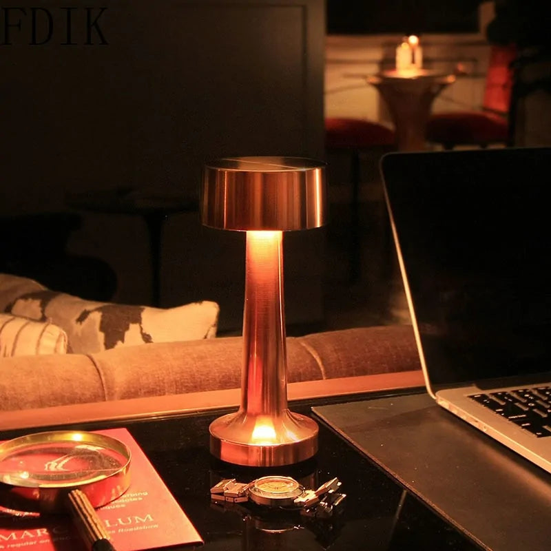 Table Lamp Touch Dining Restaurant
