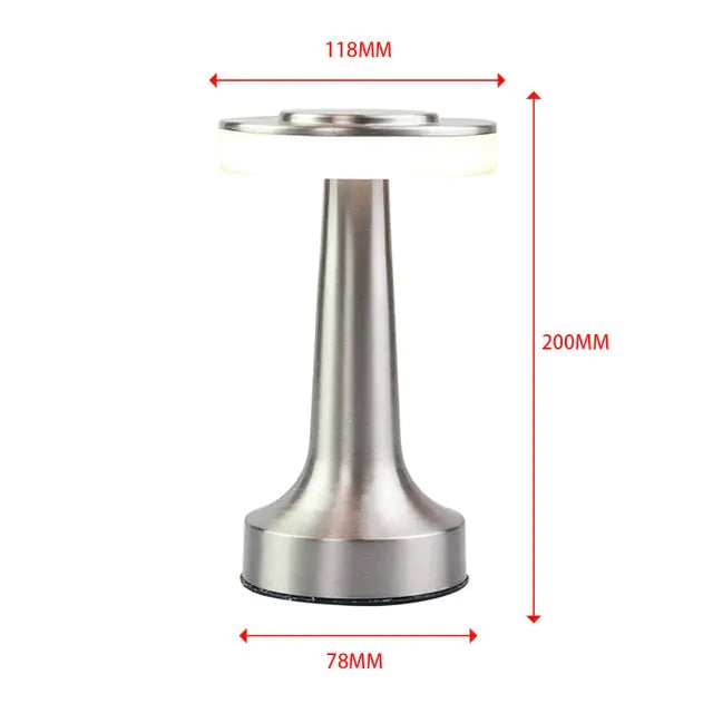 Table Lamp Modern Style Rechargeable Wireless Touch Sensor