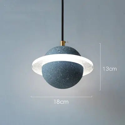 Saturn Single Pendant Light