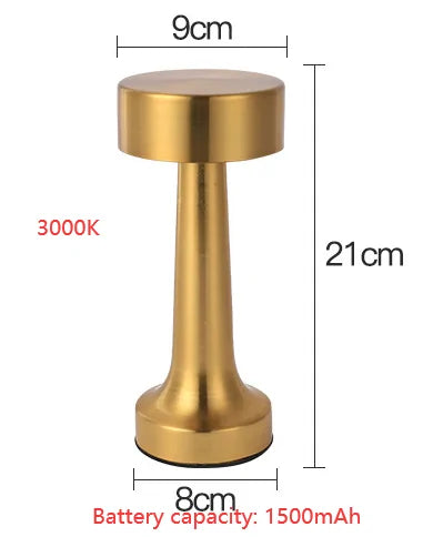 Table Lamp Touch Dining Restaurant